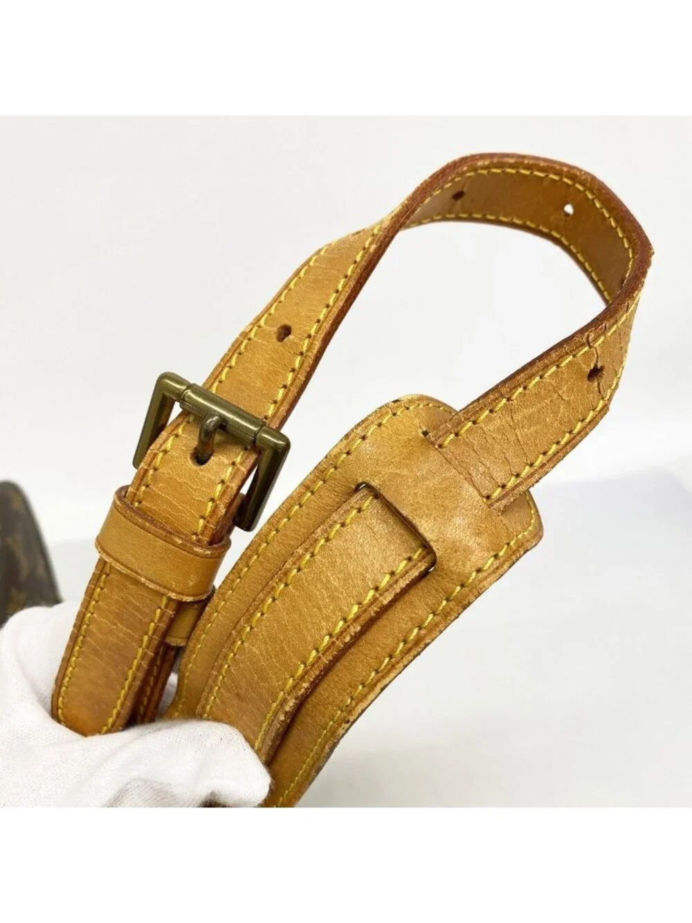 Louis Vuitton Shoulder Bag Monogram Saint Cloud GM Brown - Picture 9 of 10